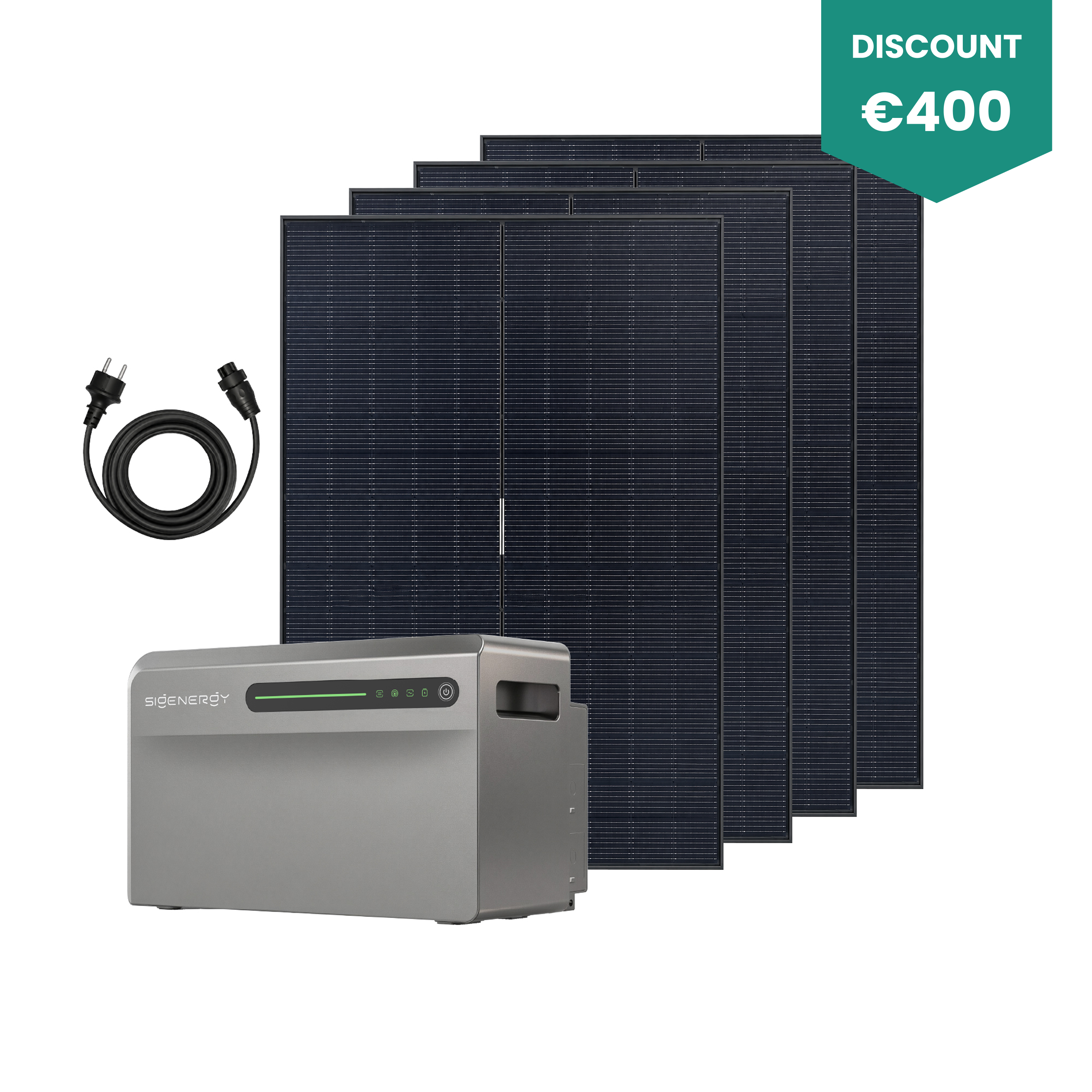 SigenMate 2700 Ultra with Solar Panels