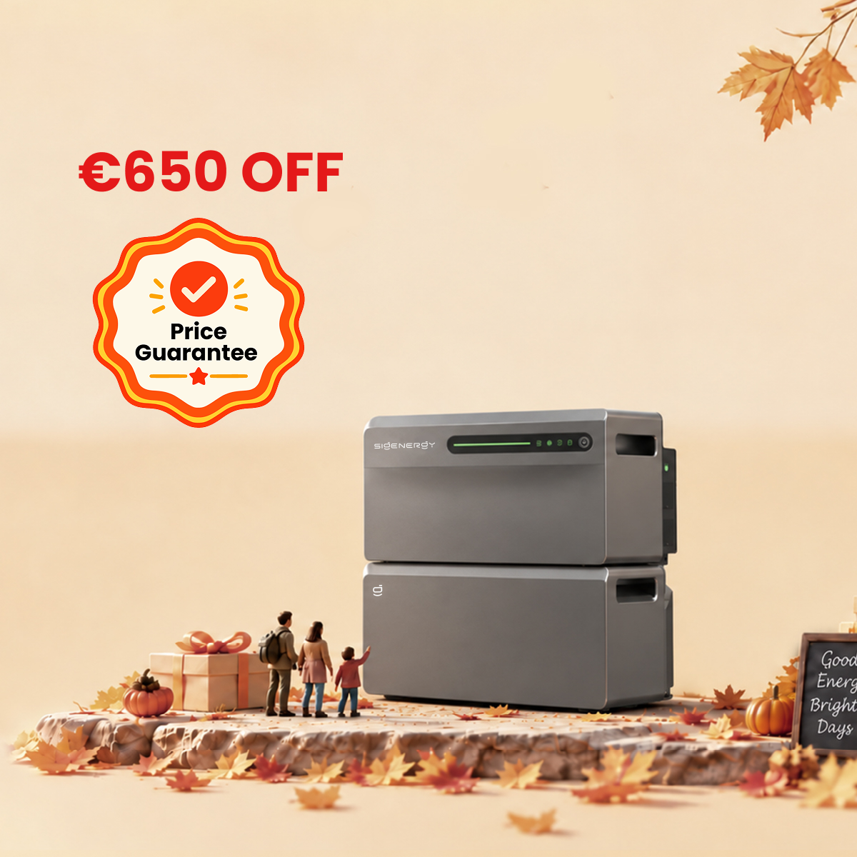 SigenMate 2700 Ultra met uitbreidingsaccu