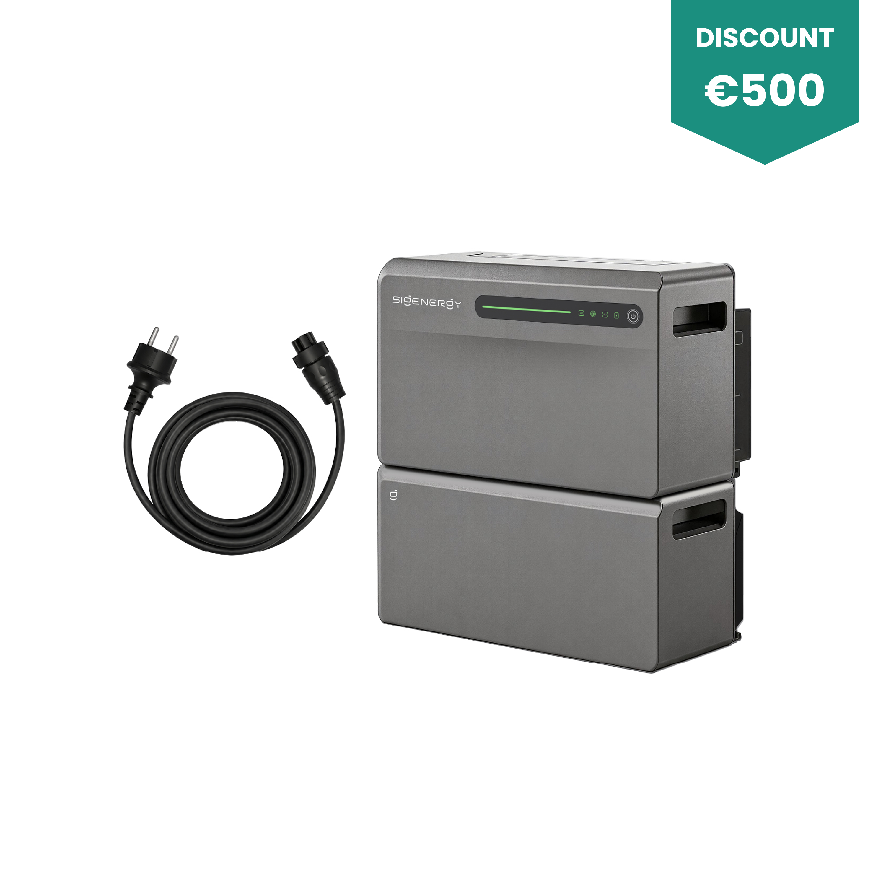 SigenMate 2700 Ultra met uitbreidingsaccu