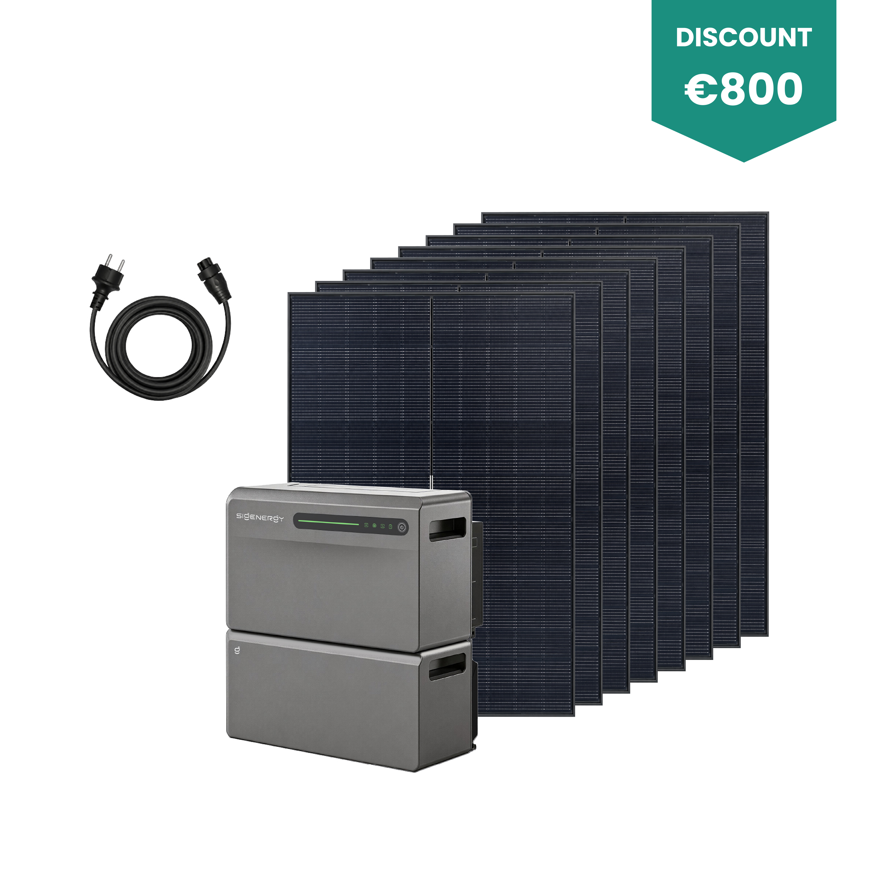 SigenMate 2700 Ultra compleet systeem
