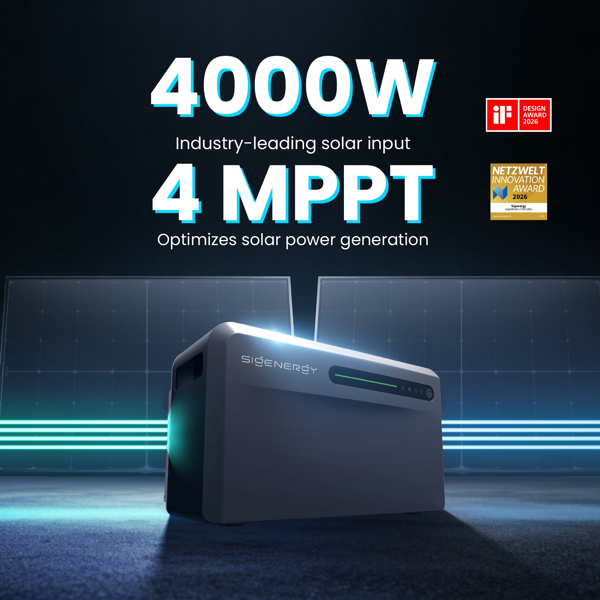 SigenMate 2700 Ultra compleet systeem