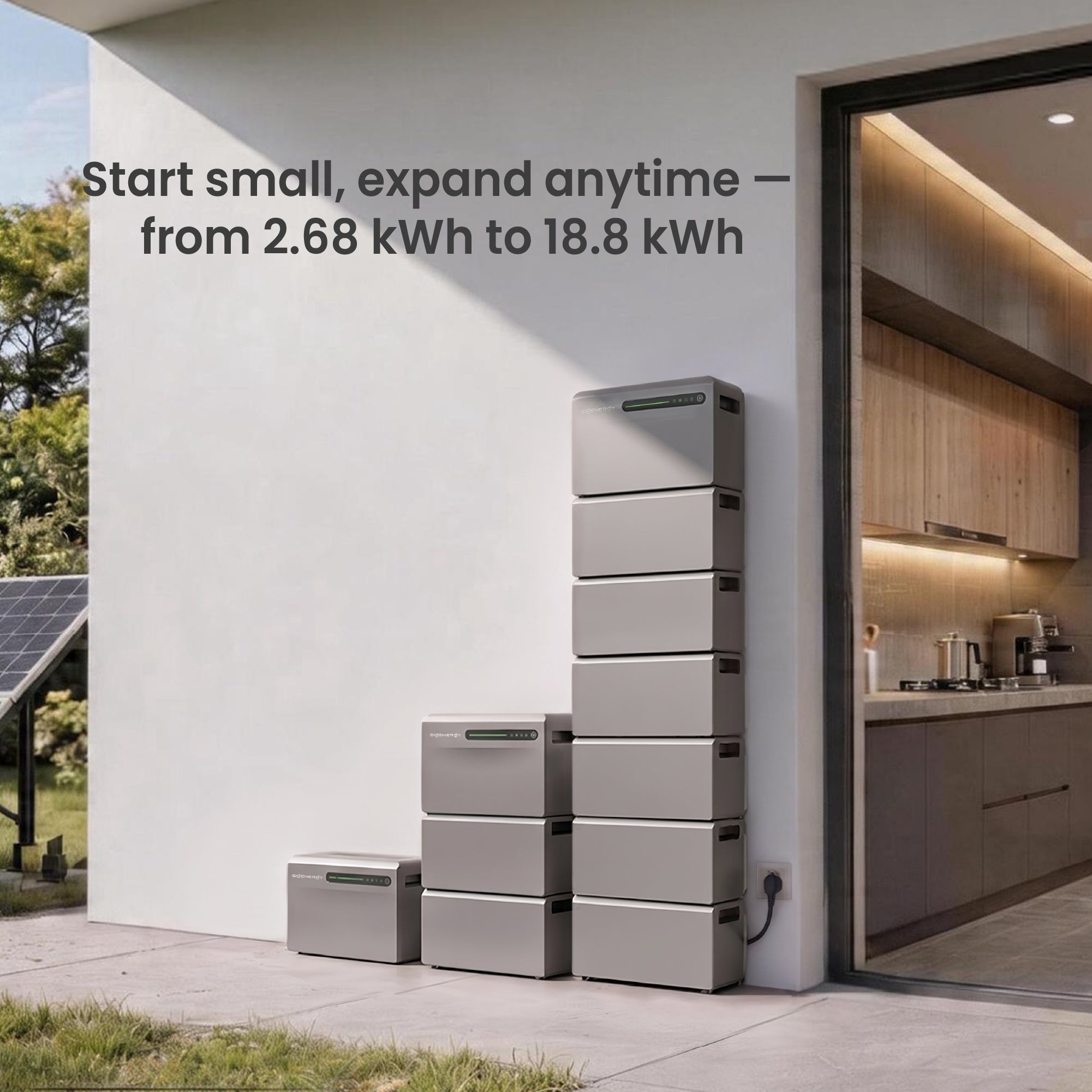SigenMate 2700 Ultra compleet systeem