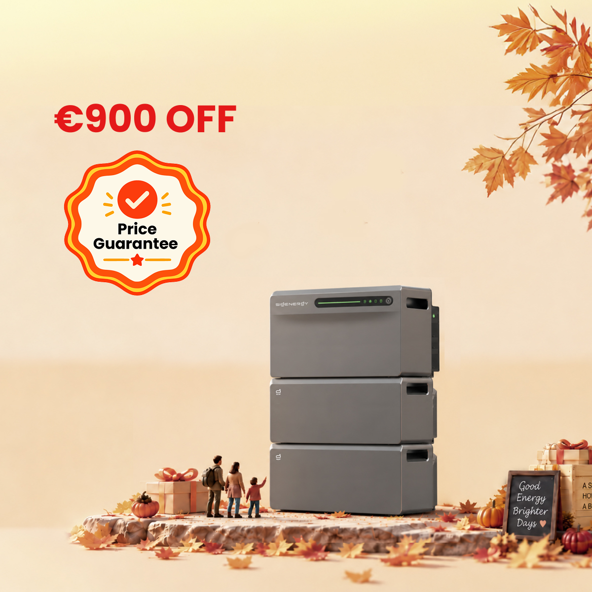SigenMate 2700 Ultra met uitbreidingsaccu