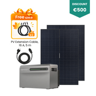 SigenMate 2700 Ultra met zonnepanelen