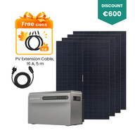 SigenMate 2700 Ultra met zonnepanelen