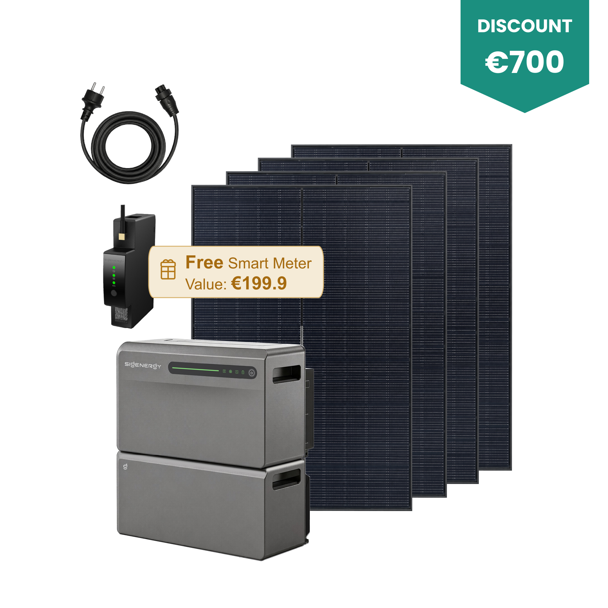 SigenMate 2700 Ultra compleet systeem